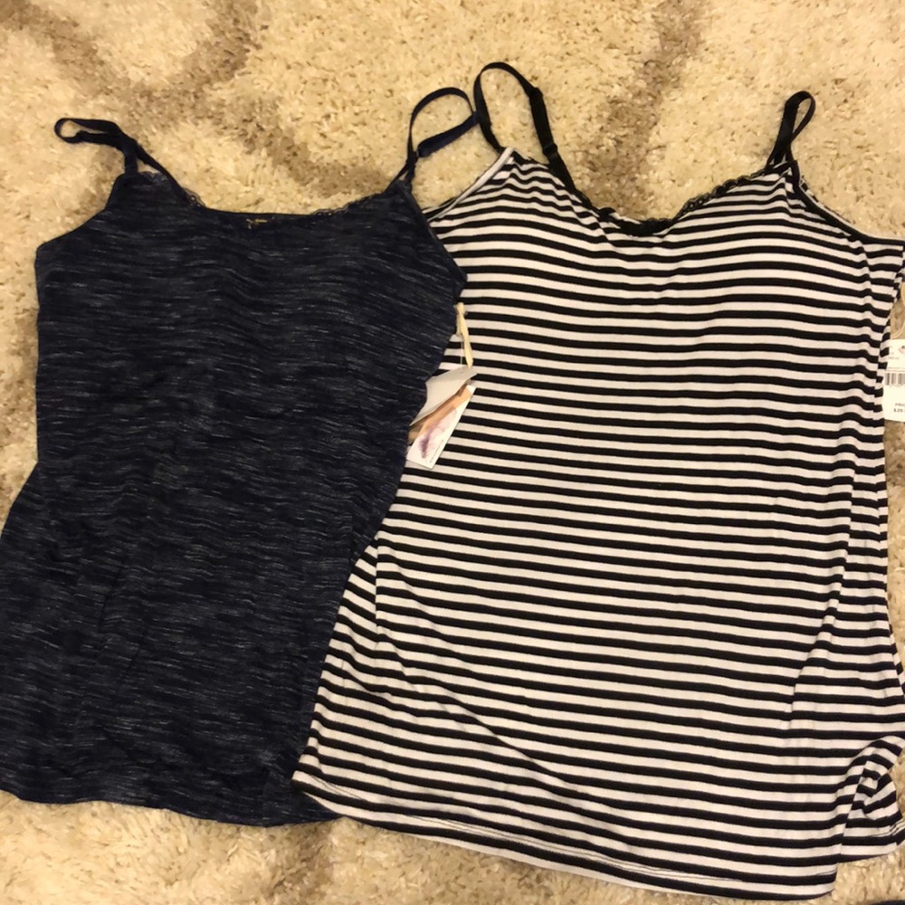 Two Nursing Tank Tops